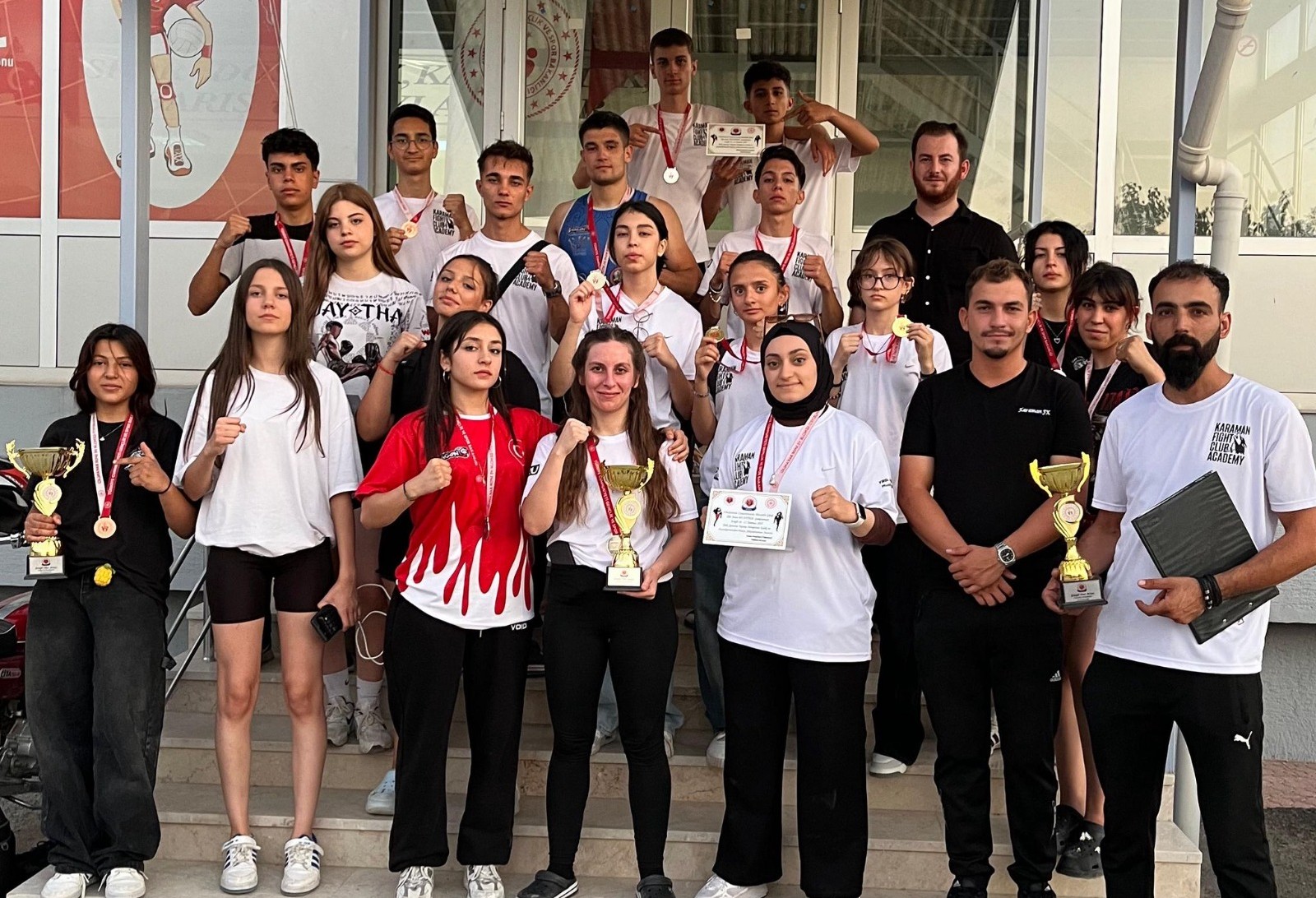 Karaman Muaythai takımı, Ereğli'den madalyalarla döndü