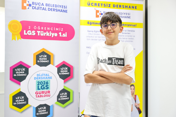 Dijital platform ile hazırlanan öğrenciler derece elde etti
