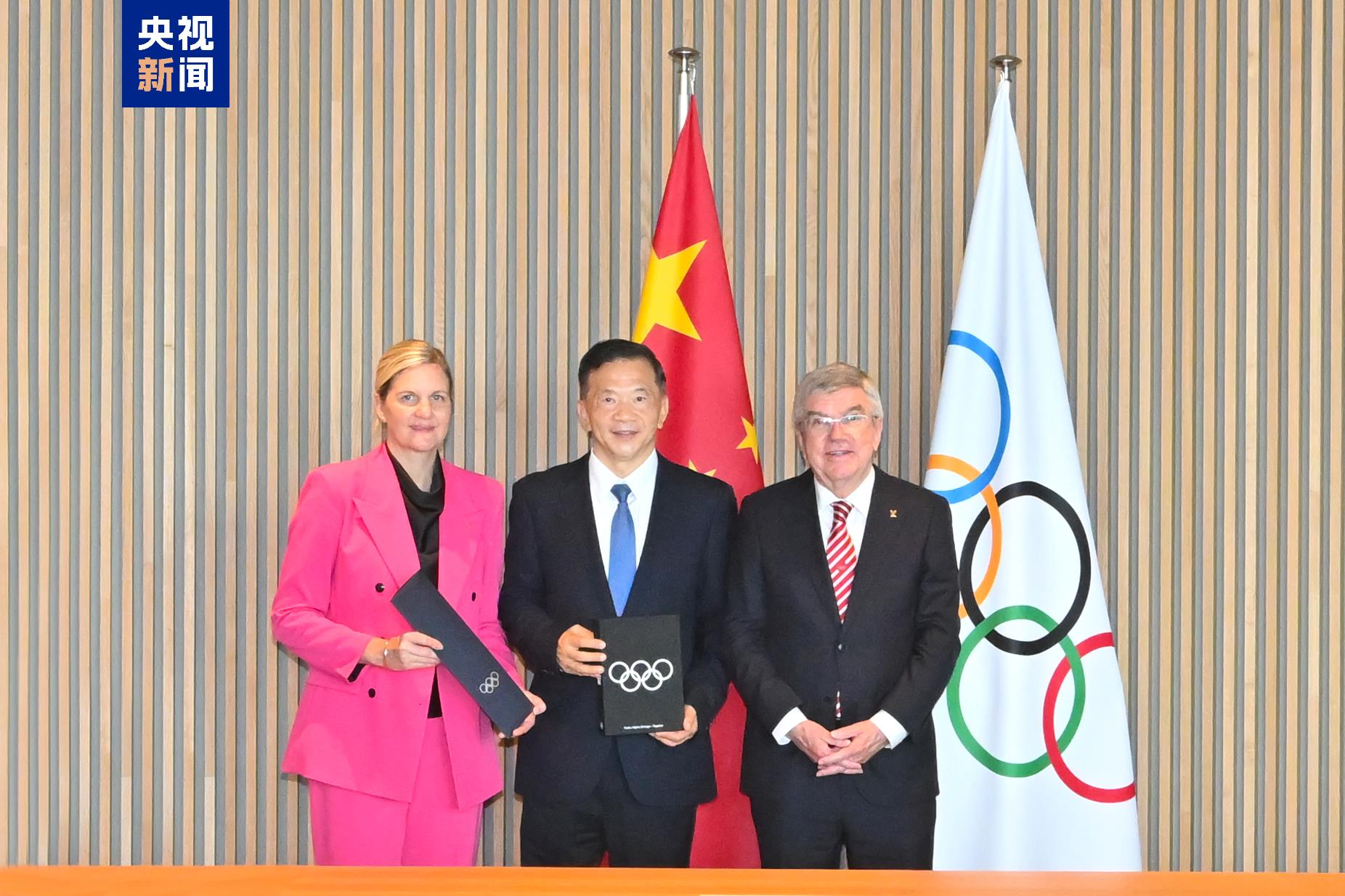 Çin Medya Grubu ile IOC arasında görüşme yapıldı<