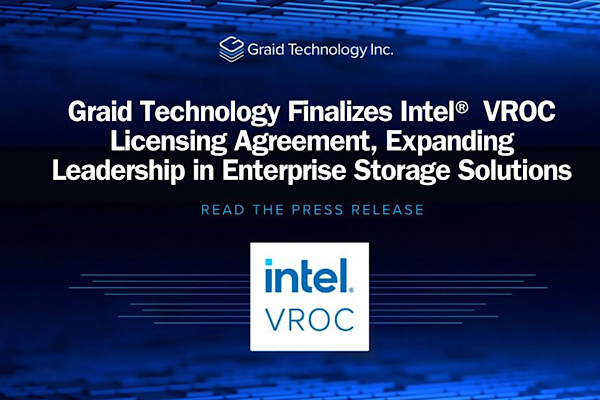 Graid Technology, Intel VROC lisans anlaşmasını tamamladı<