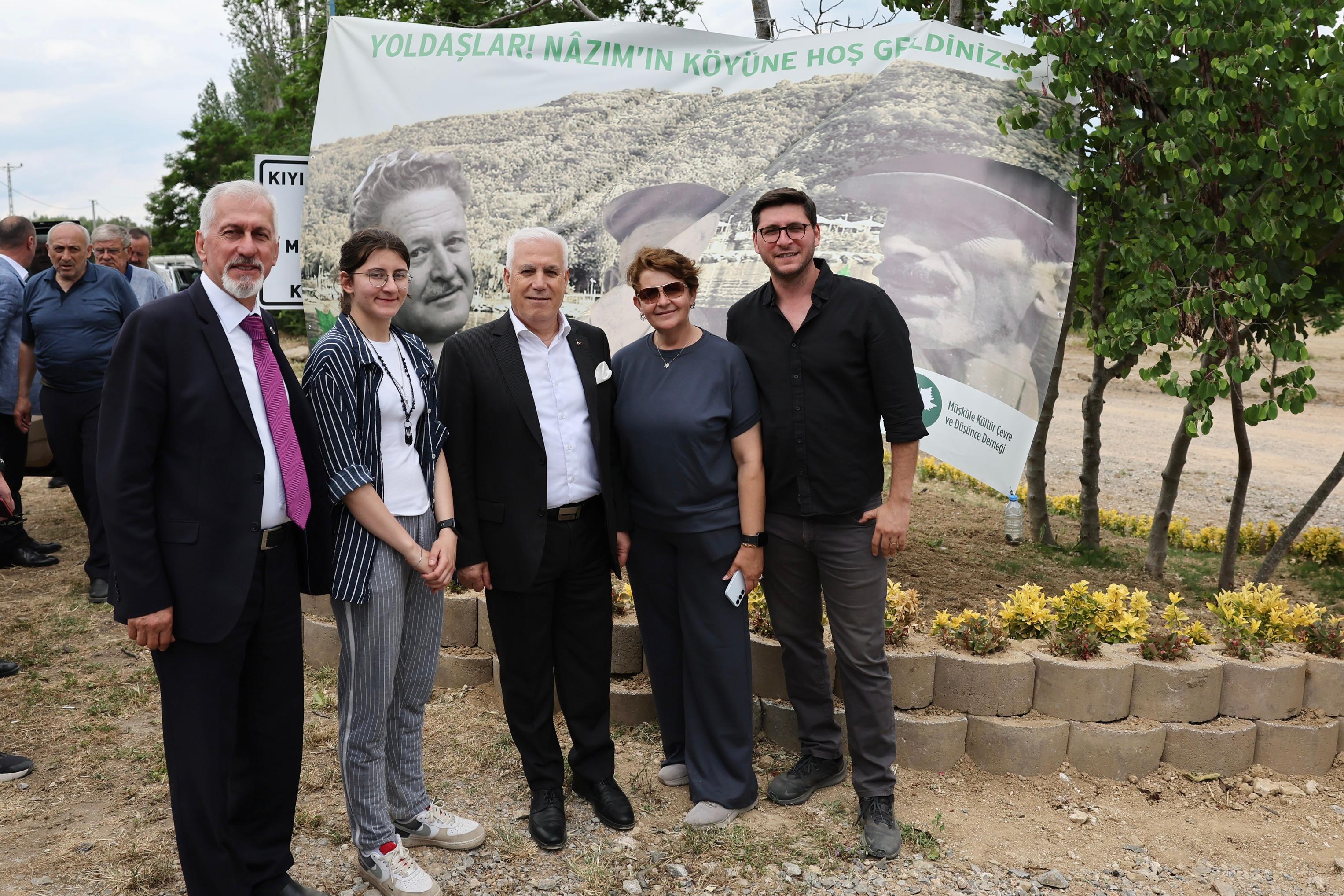 Müşkül'de Nâzım Hikmet Anma Etkinlikleri düzenlendi