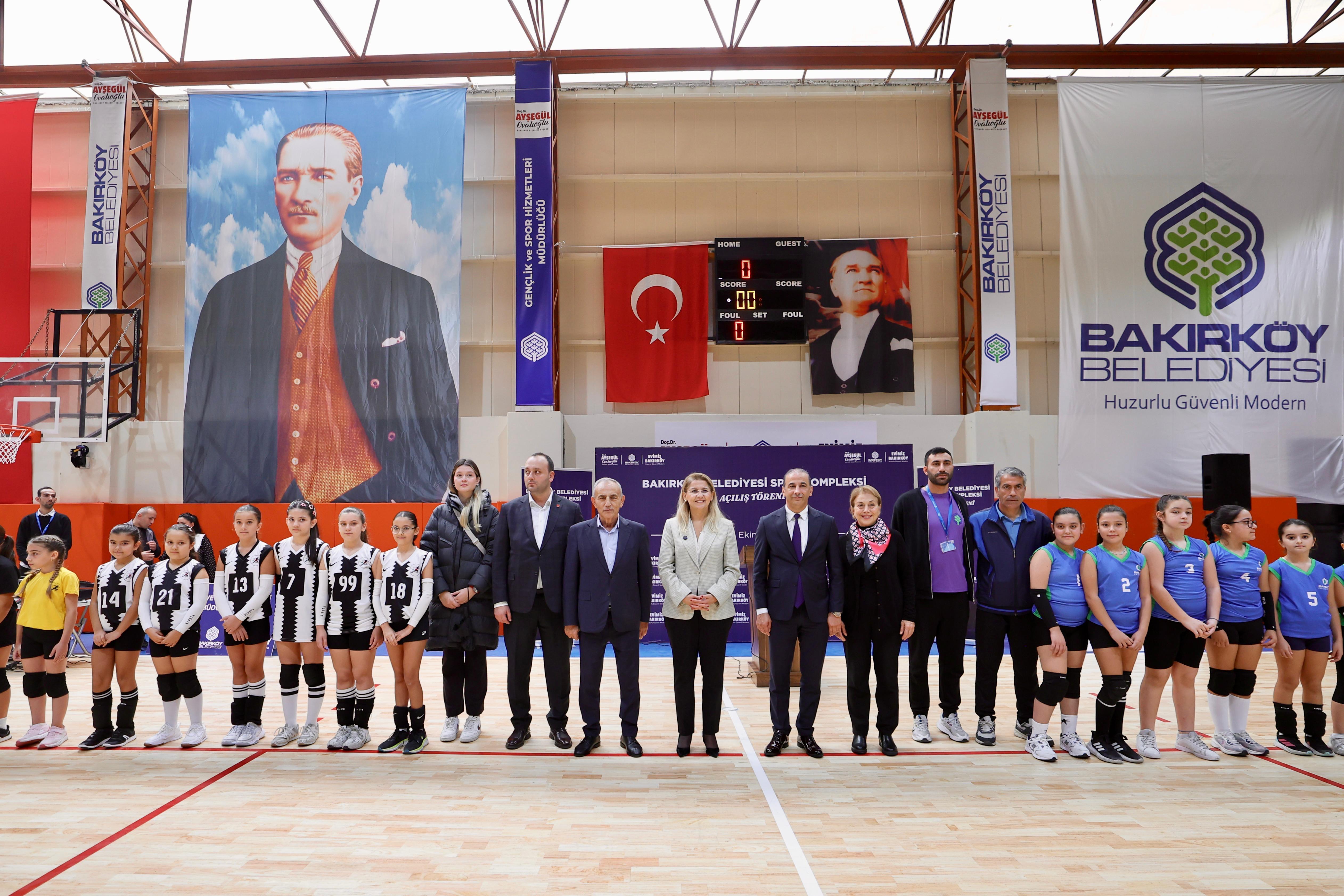 Bakırköy Spor Kompleksi açıldı<