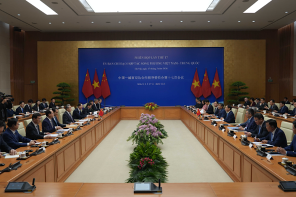 Çin-Vietnam İkili İşbirliği Yönlendirme Komitesi'nin 17. Toplantısı Hanoi’de düzenlendi<