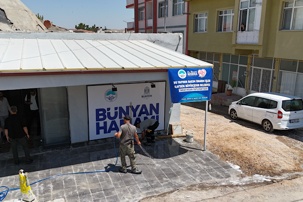 Bünyan Hamamı 10 milyon TL’lik yatırımla yenilendi