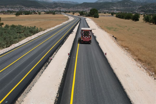 Dirgeme- Menteşe Otogar yolunda çalışmalar tamamlandı 