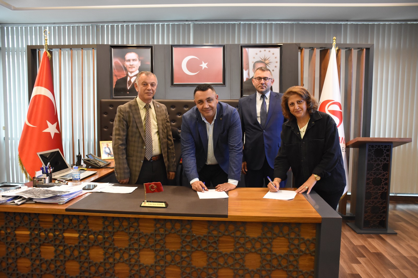 Gümüşhane Belediyesi ile Türk Telekom Fen Lisesi arasında protokol imzalandı<