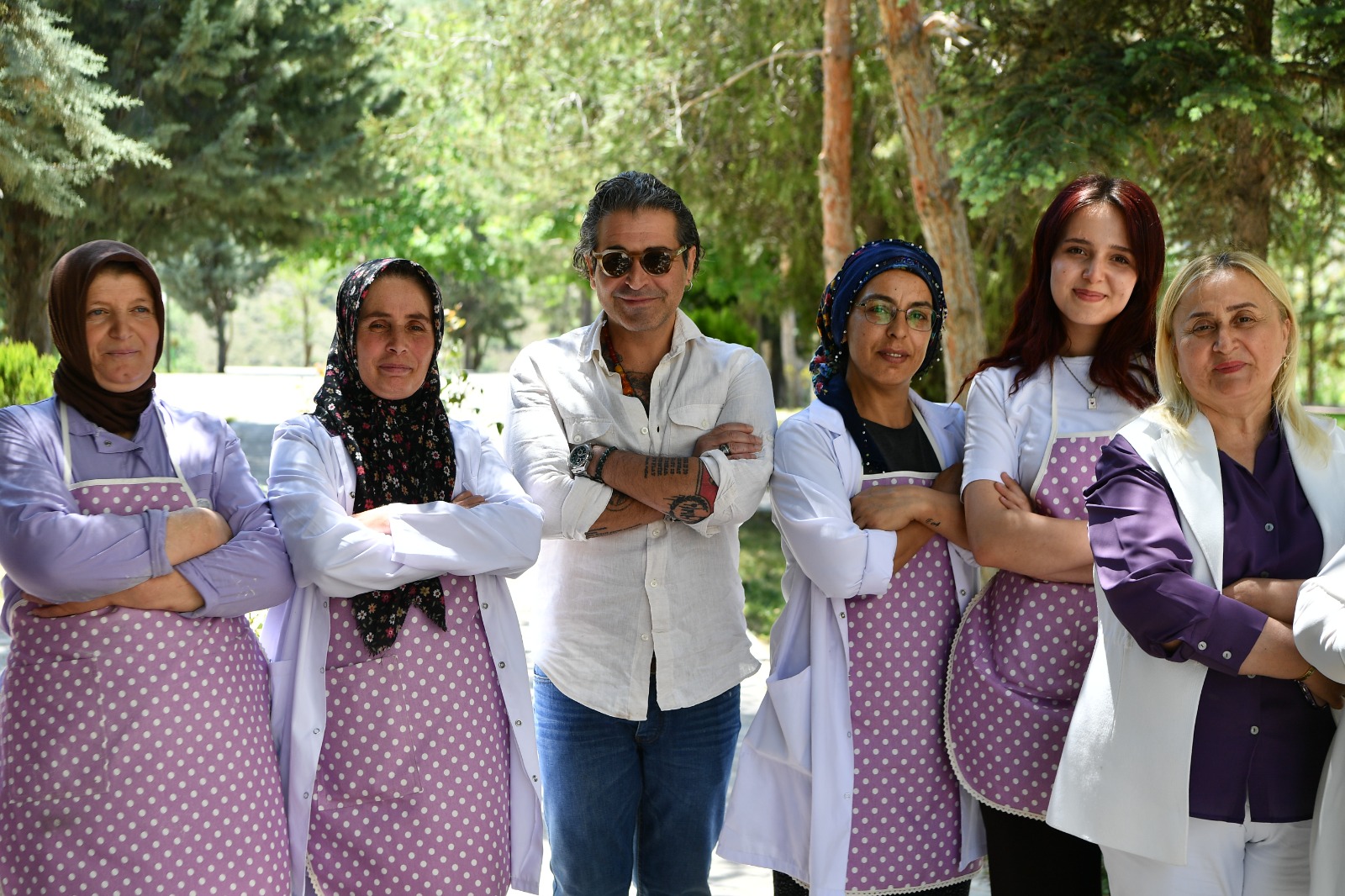 Şef Amani'den Mamak Kadın Kooperatifine ziyaret