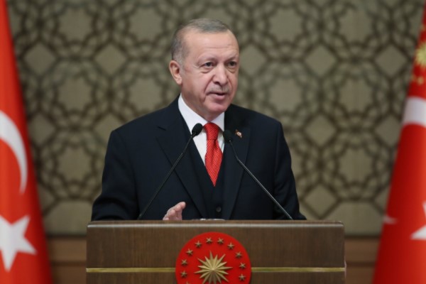 Cumhurbaşkanı Erdoğan, kabine toplantısı sonrası açıklamalarda bulunuyor