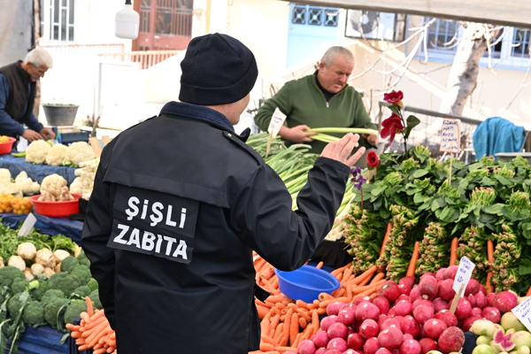 Şişli’de semt pazarlarında fahiş fiyat denetimi<