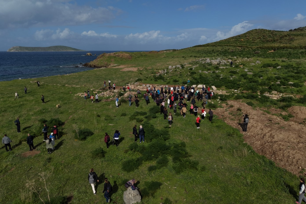 Kültür ve Doğa Yürüyüşü, Myndos Antik Kenti’nde gerçekleşti<