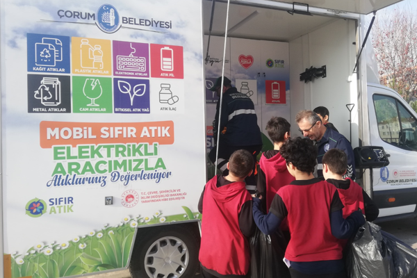 Çorum’da “Avrupa Atık Azaltım Haftası” etkinliği <