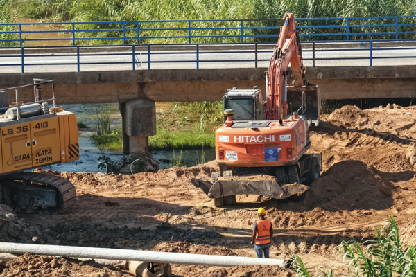 Aydın’ın ulaşım ağına yeni alternatif: A1 Kanal Yolu’nda çalışmalar sürüyor