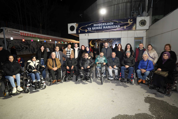 Yenimahalle Belediyesi'nde engelli bireylere yönelik iftarda programı