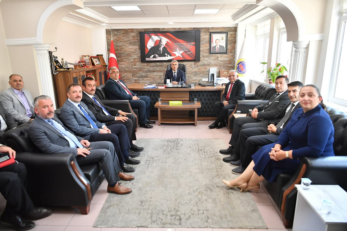Kayseri Büyükşehir Belediyesi, Sivas’ın 10 belediyesi ile buluştu<