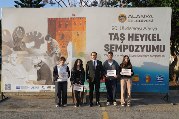 20. Uluslararası Alanya Taş Heykel Sempozyumu tamamlandı