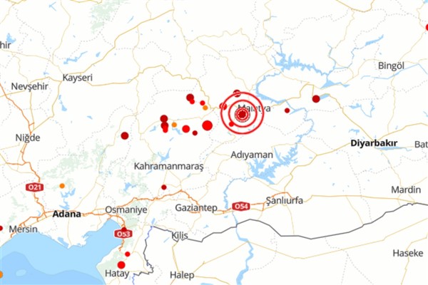 Malatya'da deprem<