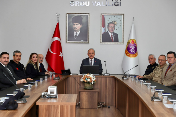 Ordu’da 112 Acil Çağrı Hizmetleri İl Koordinasyon Toplantısı yapıldı
