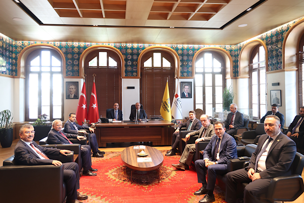 AK Parti Genel Başkan Vekili Ala, Konya Büyükşehir Belediye Başkanı Altay’ı ziyaret etti