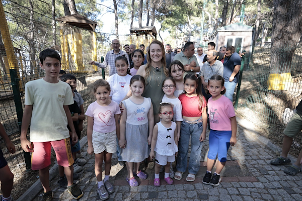 Konak'ta Macera Parkı yeni sezonda hizmete açıldı<