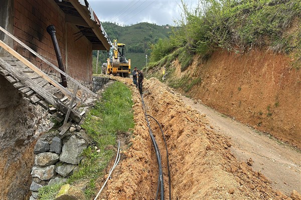 Ordu Büyükşehir Belediyesi, Kabadüz’de 3 mahallenin içme suyu altyapısını yeniledi