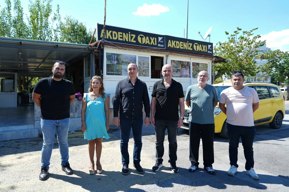 Başkan Kotan, taksici esnafının taleplerini dinledi<