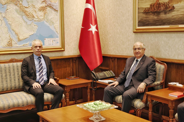 Bakan Güler, KKTC’nin Ankara Büyükelçisi Korukoğlu'nu kabul etti 