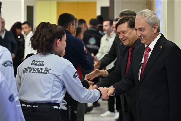 Kepez'da bayramlaşma programı düzenlendi