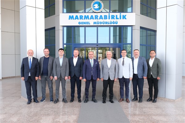 Başkan Özdemir’den Marmarabirlik’e hayırlı olsun ziyareti<