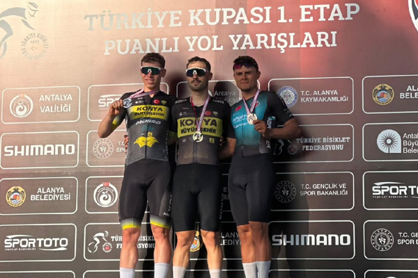 Konya Büyükşehir Belediyespor Bisiklet Takımı'ndan 5 madalya 