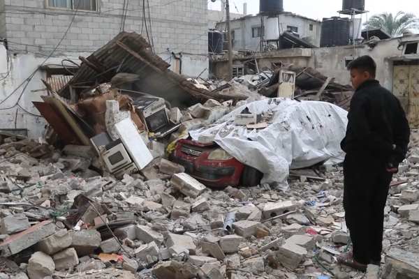 Gazze'de can kaybı 71 bin 412'ye yükseldi<