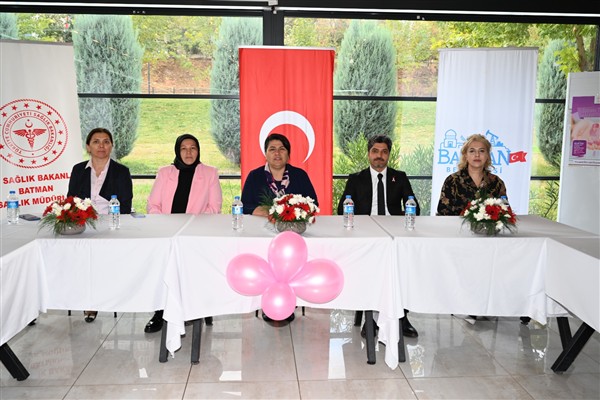 Batman’da meme kanseri farkındalık etkinliği <