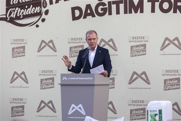 Başkan Seçer, Tarsus Ve Çamlıyaylalı üreticilere yapılan Tarımsal Destek Töreni’ne katıldı