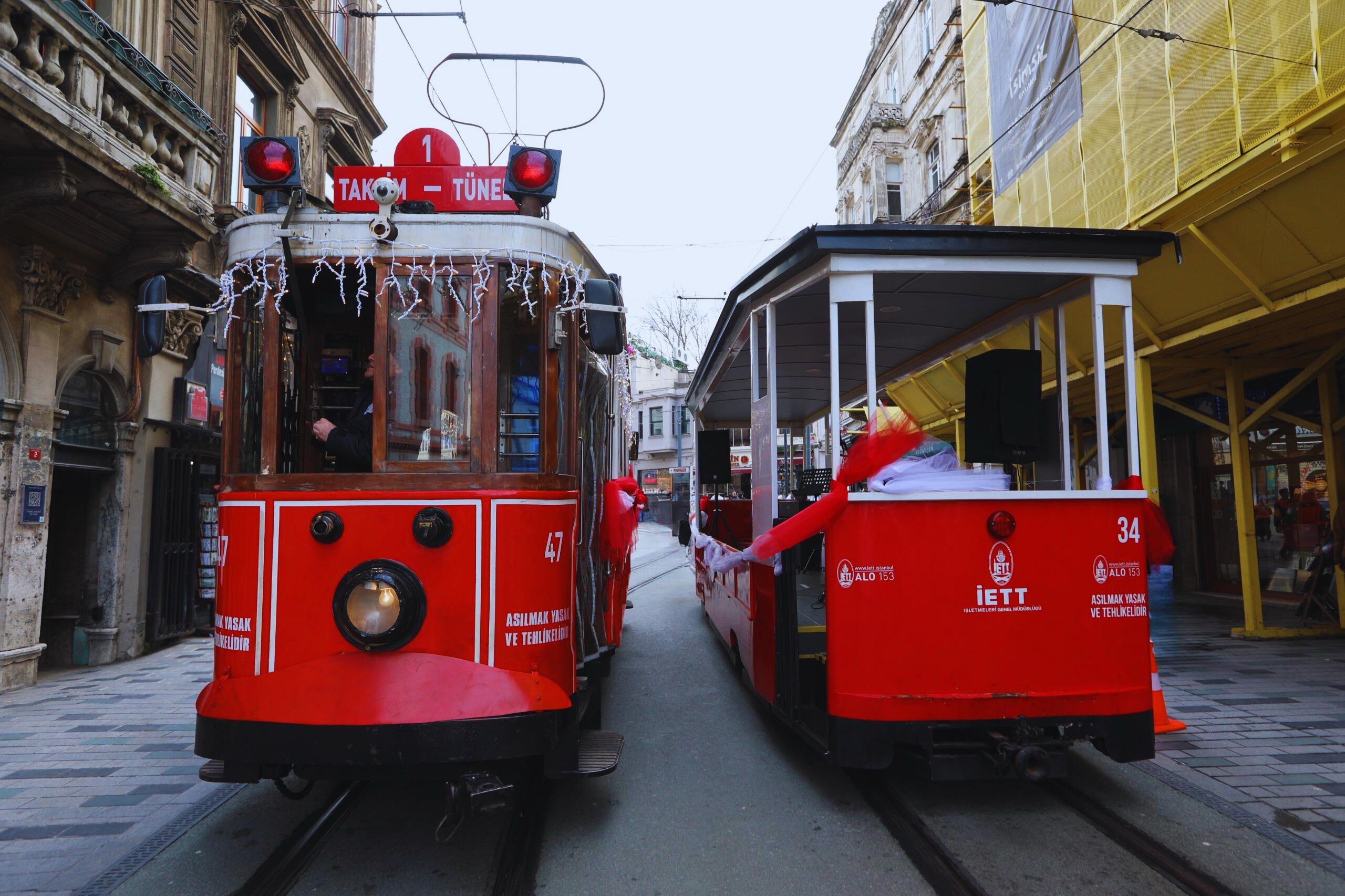 İstanbul'un tarihi ulaşım simgelerinin kuruluş dönümleri kutlandı