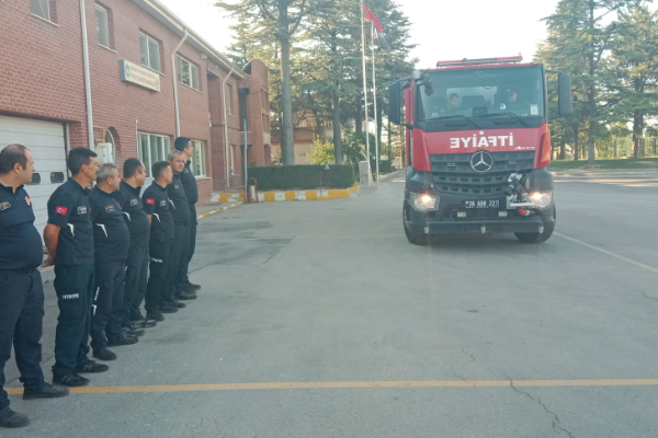 EBB, Çanakkale'deki yangına destek verdi<