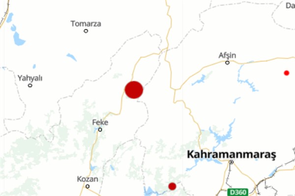 Adana'da deprem