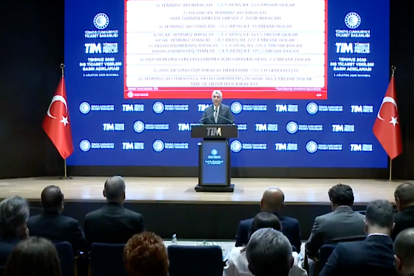 Bakan Bolat: Temmuz ayında ihracat 25,6 milyar dolarla rekor kırdı