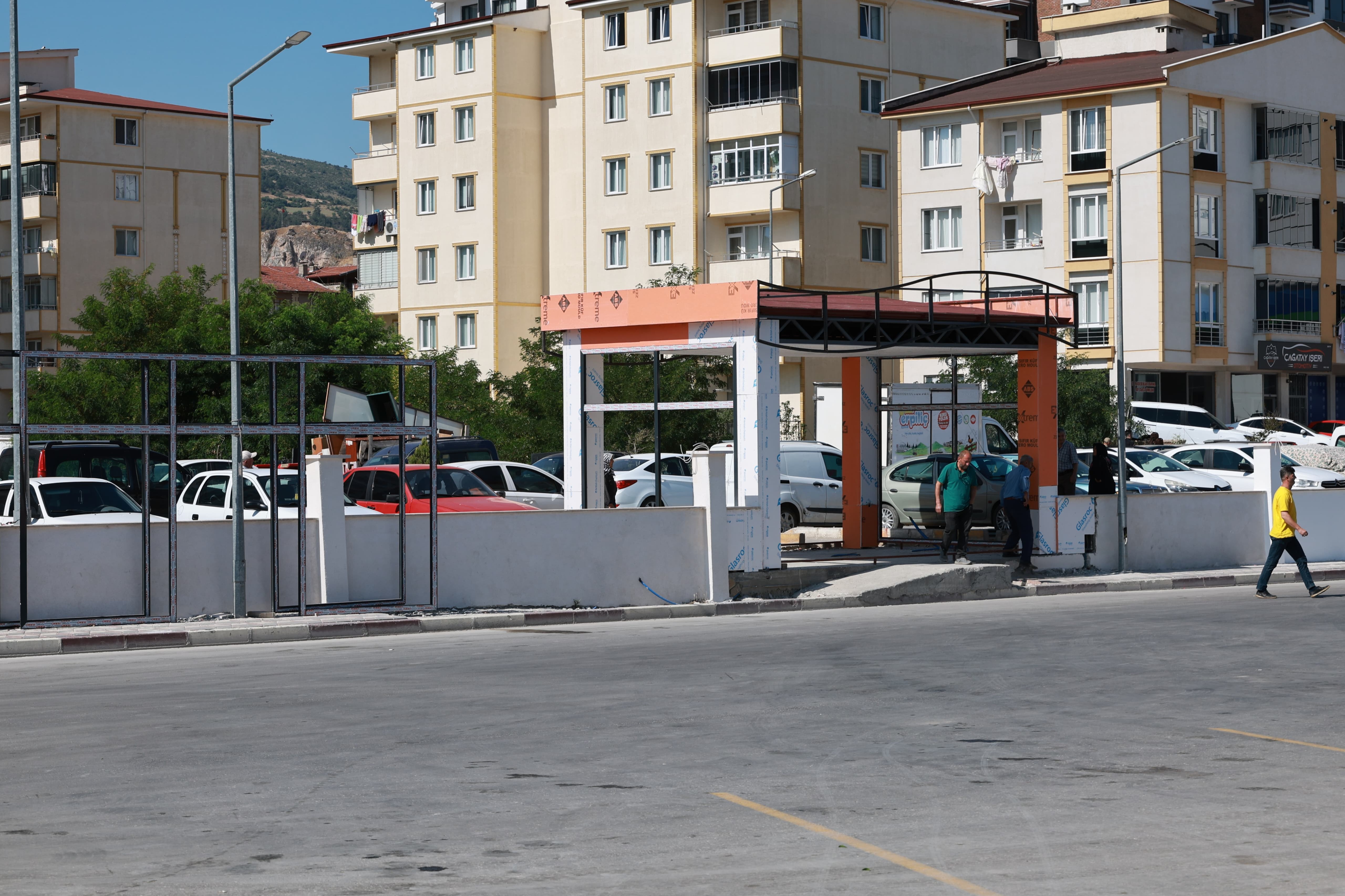 Tokat Otobüs Terminali’nde yenileme çalışması sürüyor<