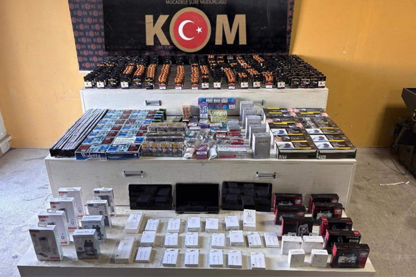 Sakarya'da kaçakçılık operasyonu
