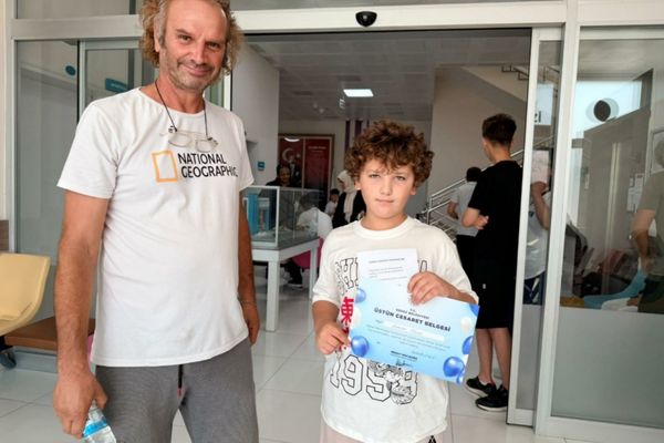 Kepez’de, sünnet olan çocuklara “Üstün Cesaret Belgesi”<