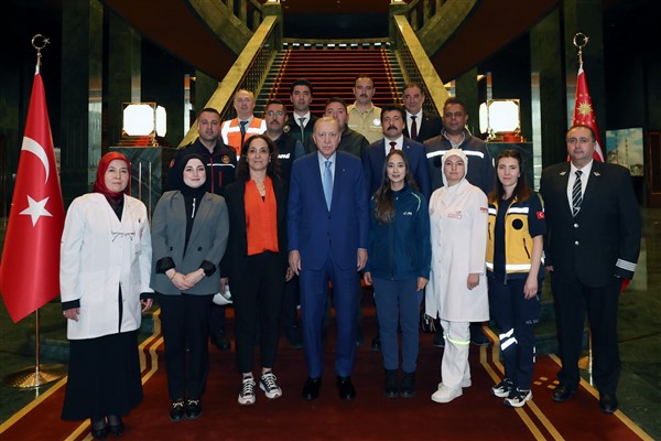 Cumhurbaşkanı Erdoğan, 1 Mayıs’ta işçi ve işveren temsilcilerini kabul etti