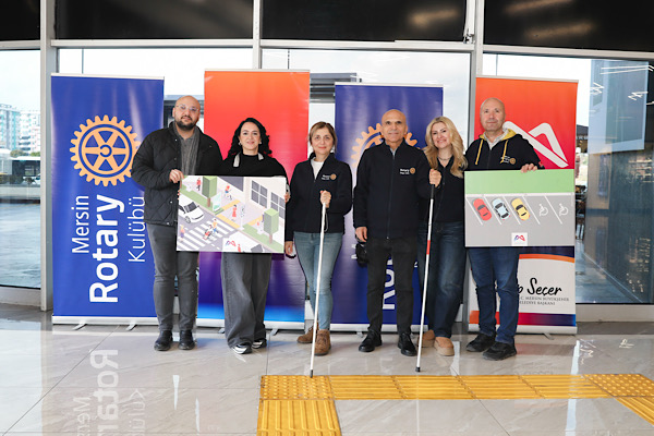 Mersin’de empati parkuru kuruldu<