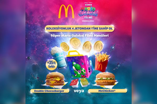 Süper Mario Efsanesi McDonald's Türkiye'de<