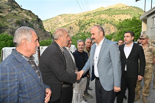 Batman Valisi Canalp’ten köy ziyareti 