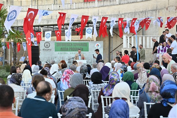 Yıldırım'da Srebrenitsa Soykırımı anma programı düzenlendi<