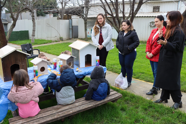 Yalova'da geri dönüşebilir atıklar, hayvanlara yuva oluyor<