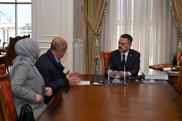 Kocaeli Valisi Aktaş, vatandaşlarla bir araya geldi