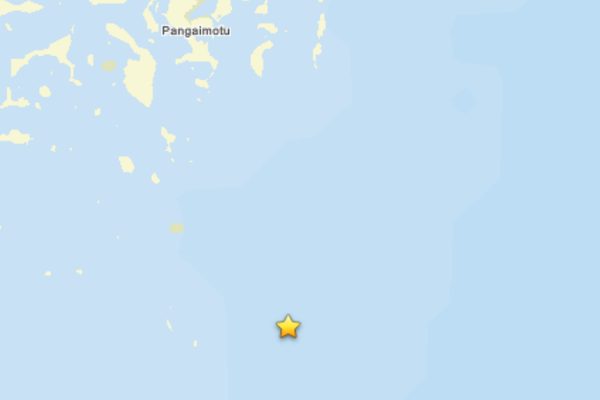 Tonga'da deprem<