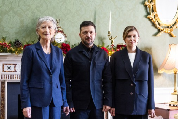 Zelenski, İrlanda Cumhurbaşkanı Connolly ile bir araya geldi <