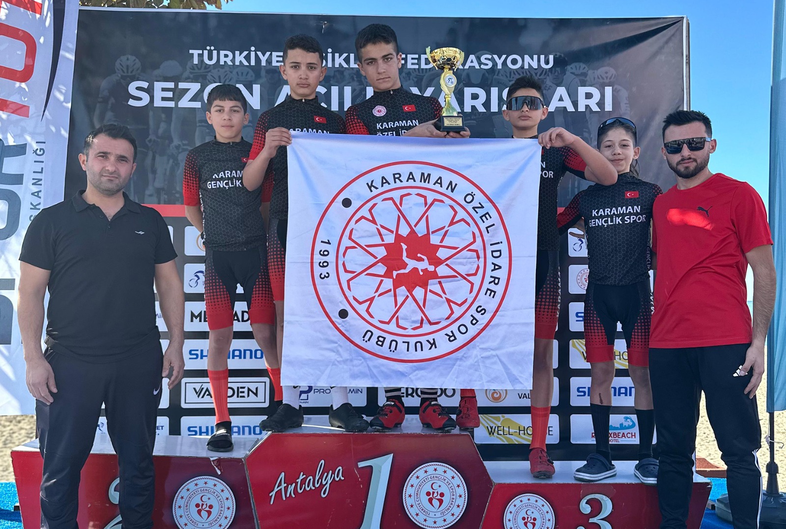 Karaman Bisiklet Takımı, Alanya’da madalyalar kazandı<