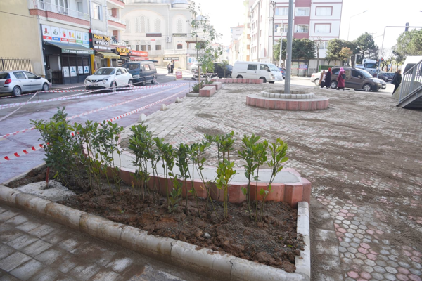 Çıtlakkale Meydan Projesi tamamlanıyor<